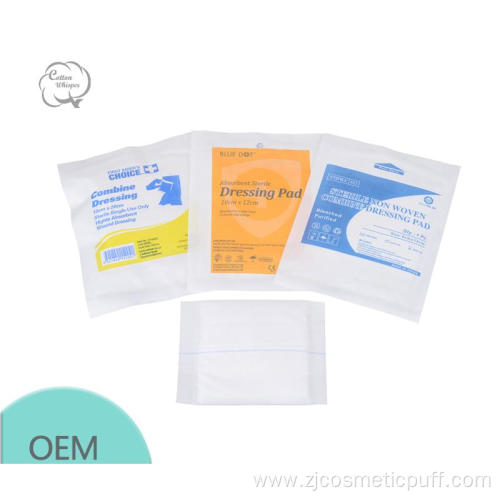 Medical Non Woven Material Eye Pads Soft Sterile